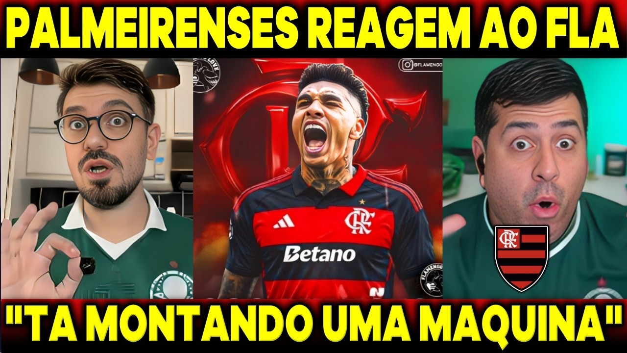 🤣MIDIA PALMEIRENSE REAGE AO FLA E FICA DE BOCA ABERTA 