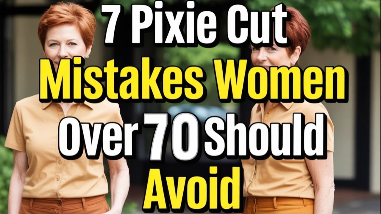 7 Pixie Cut Mistakes Mature Women Over 70 Should AVOID | For Stylish Women to look 10x younger
