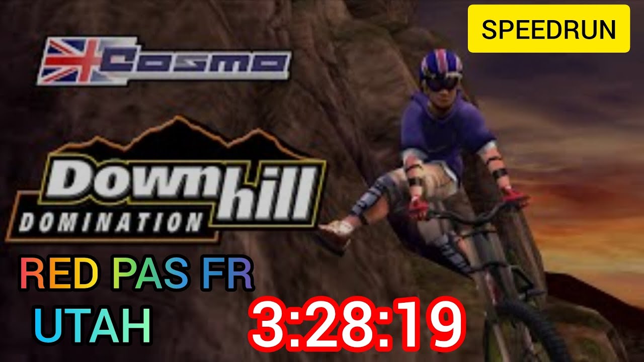 Downhill Domination / SPEEDRUN / Red Pass FR Utah - 3:28:19
