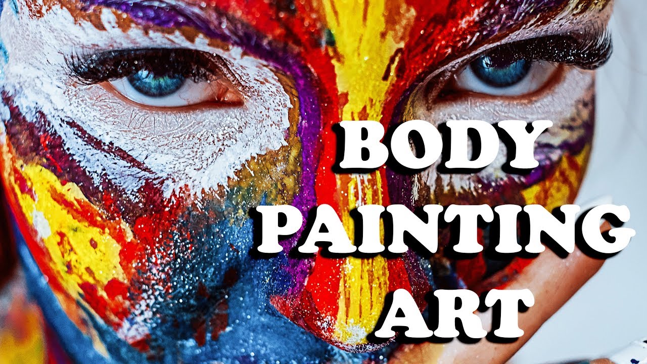 Beautiful Body Painting Art - Creative Body Painting - Paint on Skin - Face Painting