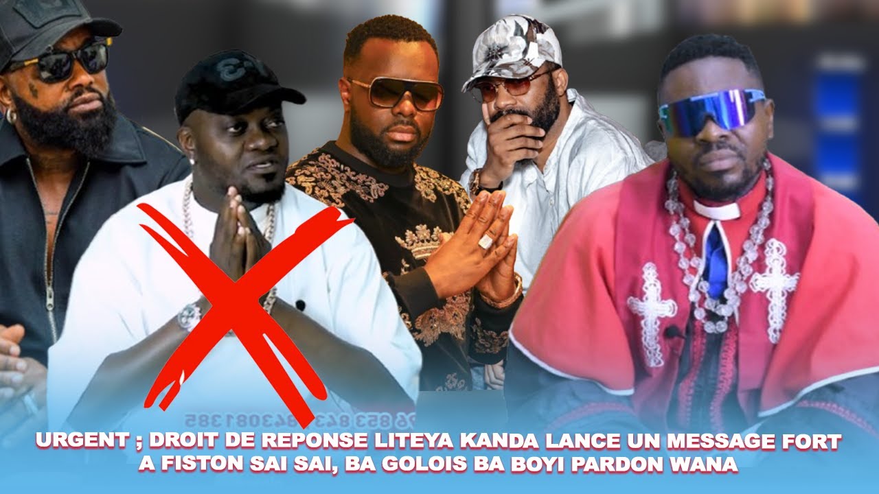 TROP C&rsquo;EST TROP LITEYA KANDA LANCE UN MESSAGE FORT A FISTON SAI SAI, BA GOLOIS BA BOYI PARDON WANA