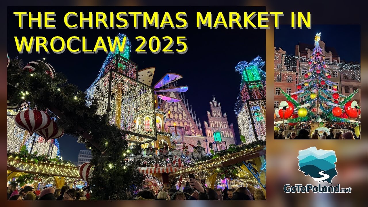 The Christmas Market in Wroclaw 2025   HD 1080p
