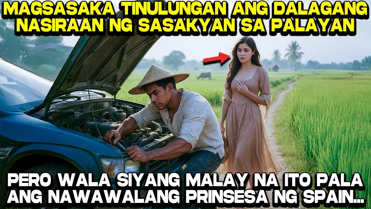 Magsasaka Tinulungan ang Dalagang Nasiraan ng Sasakyan sa Palayan Pero...