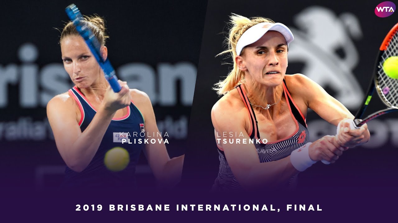 Karolina Pliskova vs. Lesia Tsurenko | 2019 Brisbane International Final | WTA Highlights