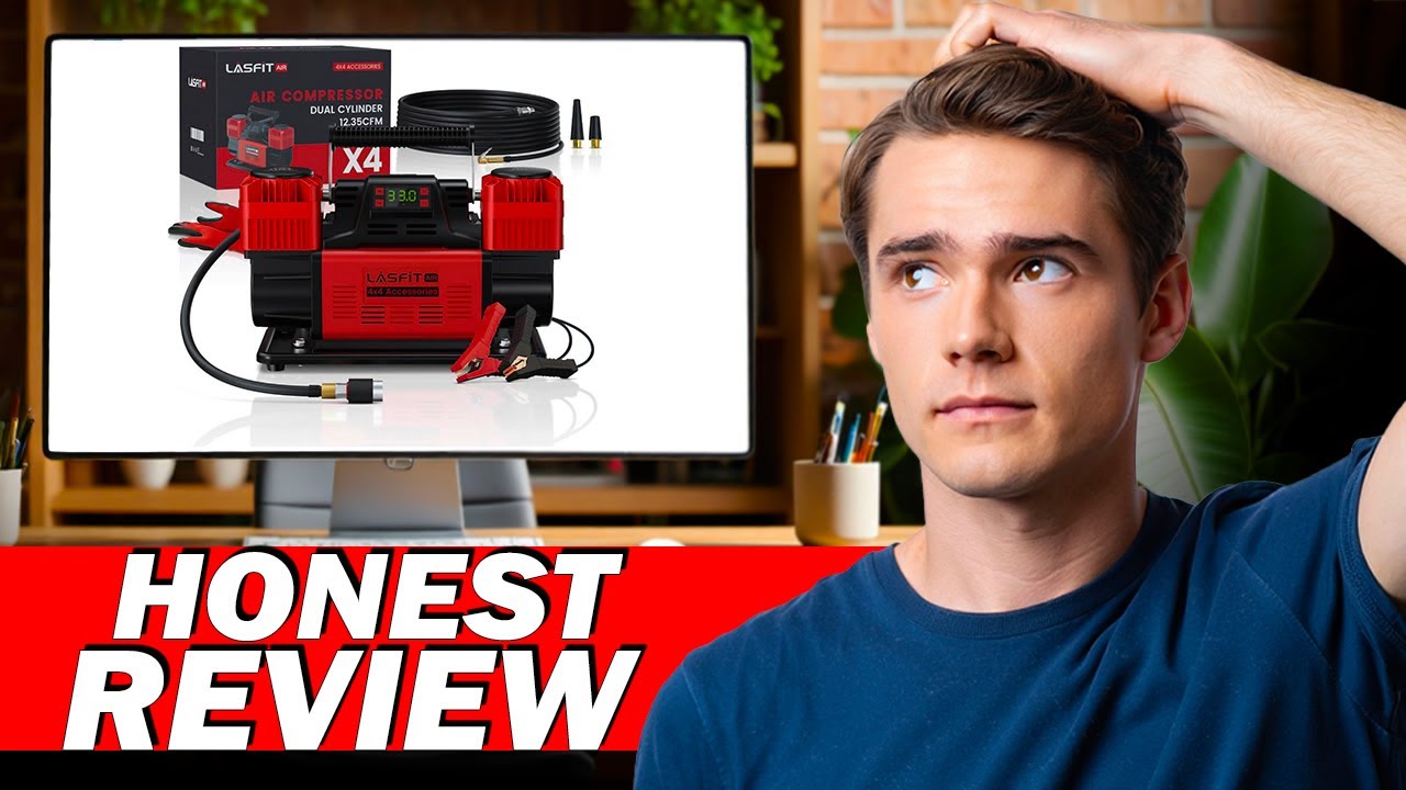 2025-Upgraded Lasfit X4 Off-Road Air Compressor Review: Auto-Stop, Power, Real Use