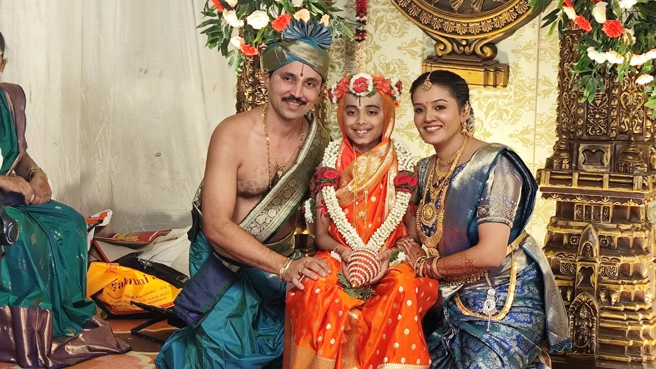 Brahmopadesh (ಉಪನಯನ) mst Shrisha pai at karkal 👨‍🎓🙏🙏🙏🙏