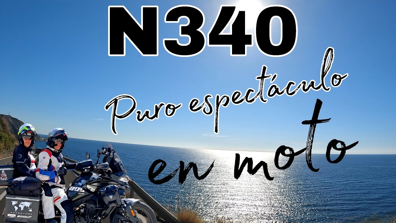 N340 Ruta Motril-Adra en Moto pura belleza 😍 