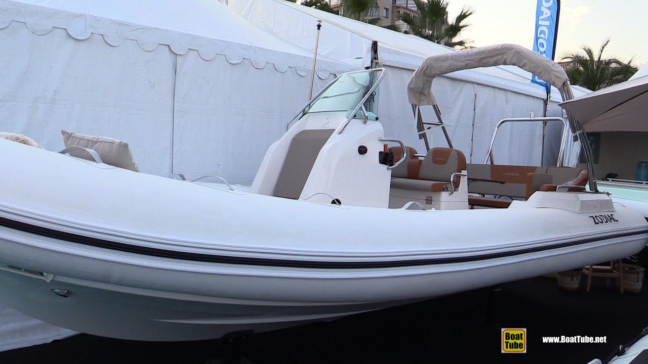 2022 Zodiac Medline 6.8 Inflatable Boat - Walkaround Tour - 2021 Cannes Yachting Festival