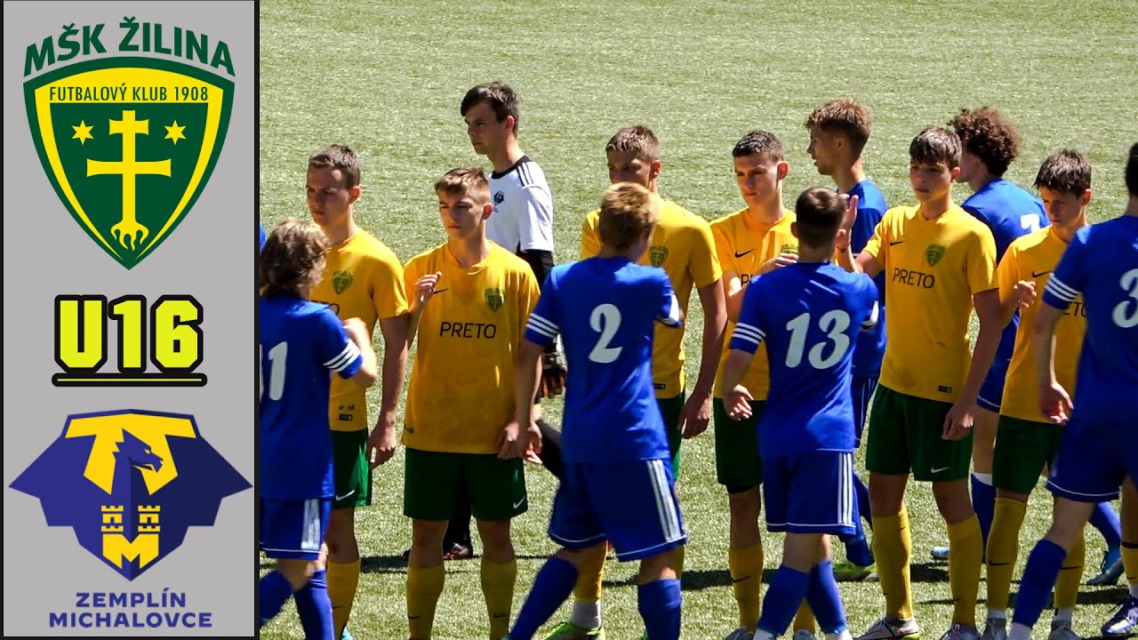 FUTBAL | SFZ 1.liga U16 | MŠK Žilina U16 vs MFK Zemplín Michalovce U16