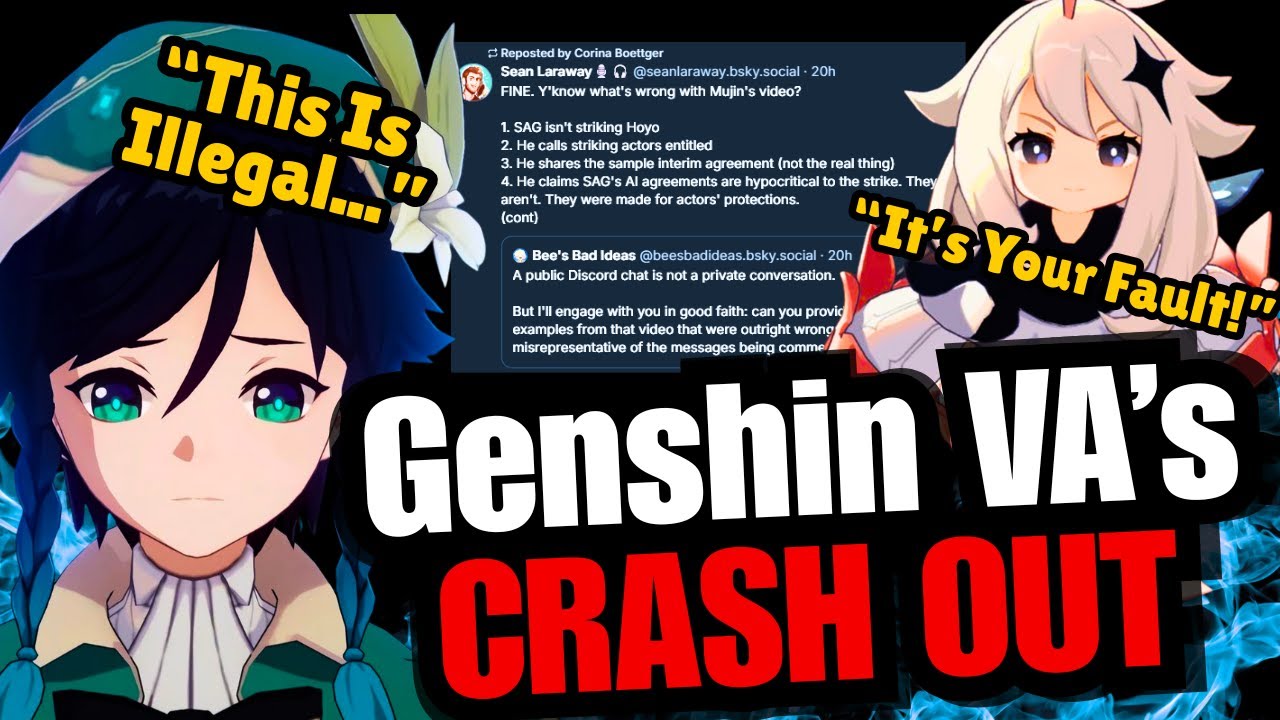 Genshin VAs Are Losing Their Minds After SAG AFTRA Got Exposed!