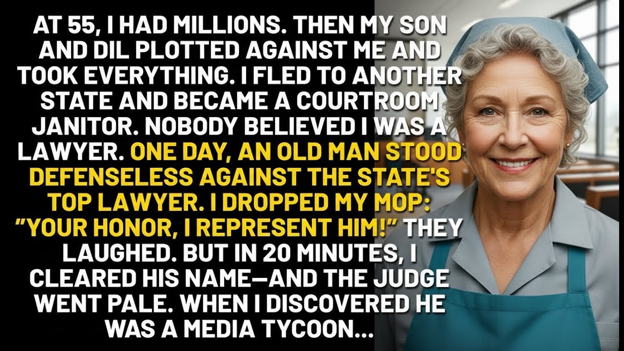 The Court LAUGHED When A JANITOR Represented The Old Man But They GASPED When She Revealed That...