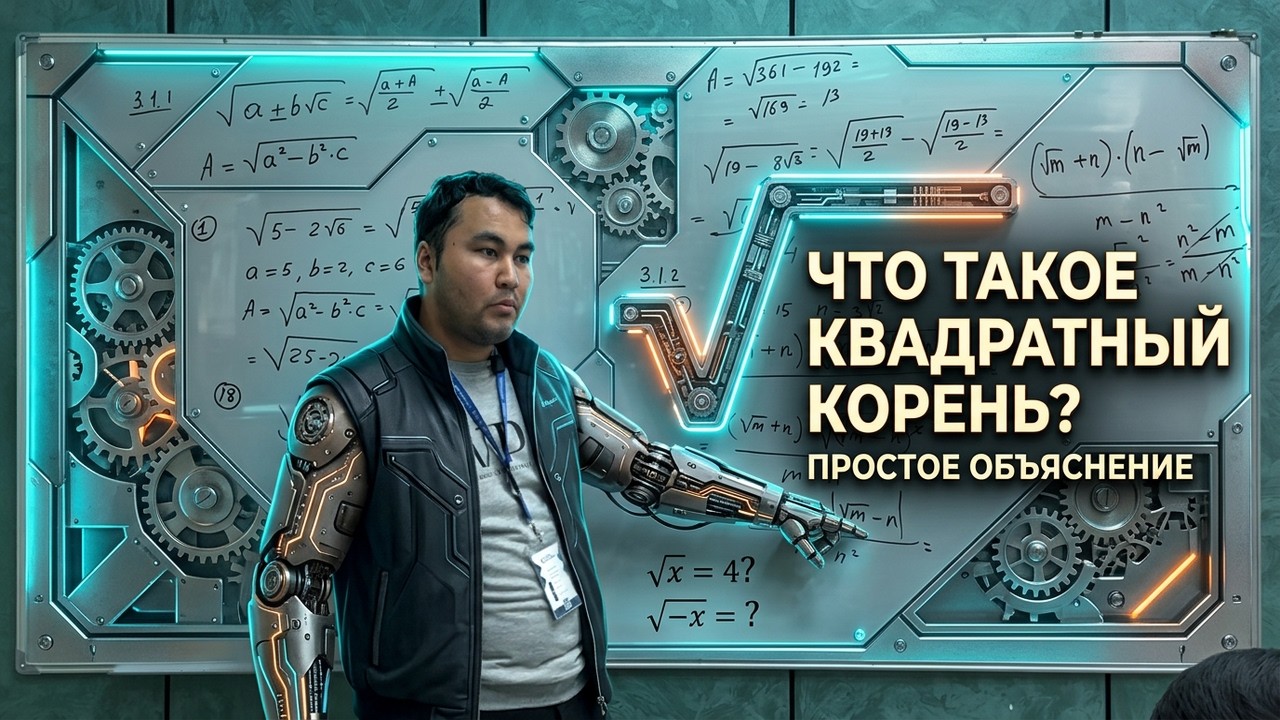 Что такое квадратный корень? √ Простое объяснение за 10 минут | Square Root | Математика 6 класс