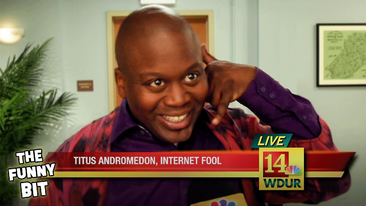 Titus being the most ICONIC character on Unbreakable Kimmy Schmidt | The Funny Bit