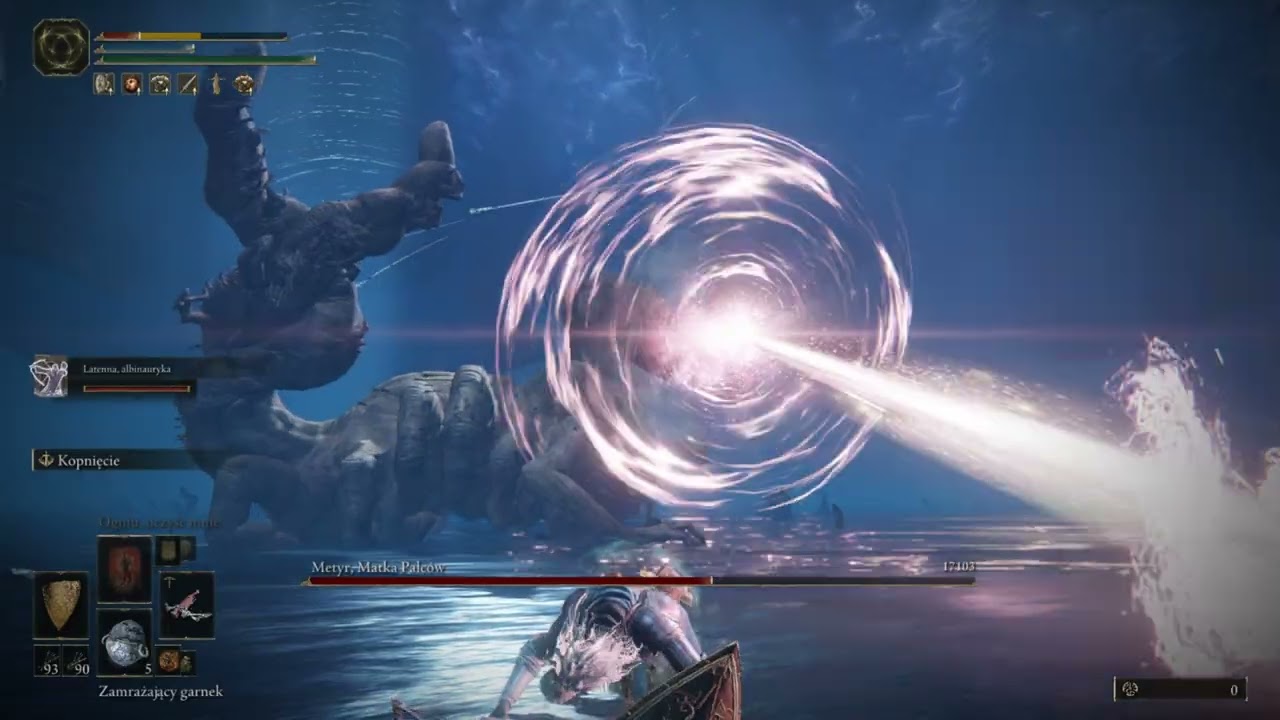 Metyr Matka Palców poziom 15 broń +3 Elden Ring DLC