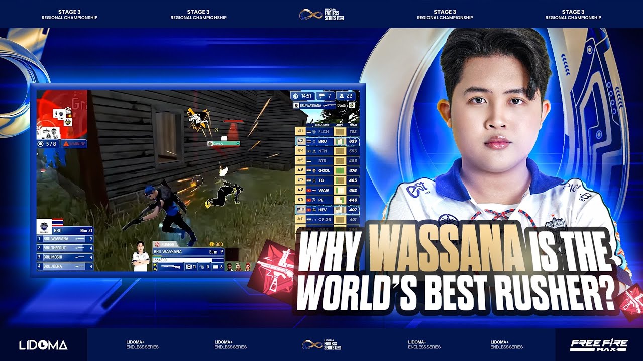 WHY WASSANA IS WORLD'S BEST RUSHER | BEST TRICK FOR ZONE ROTATION & PATH CREATION #endlessSeries 