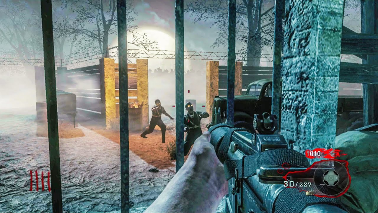 BLACK OPS ZOMBIES: NACHT DER UNTOTEN GAMEPLAY! (NO COMMENTARY)