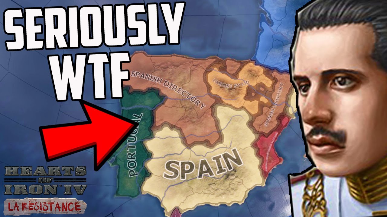 What If Spain Was An ABSOLUTE MESS HOI4 La Resistance (Hearts of Iron 4)