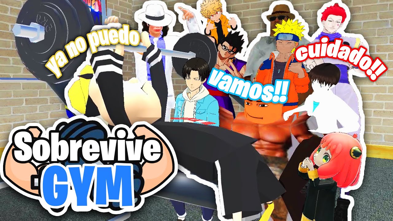 Como Sobrevivir en el GYM con Levi | VRCHAT