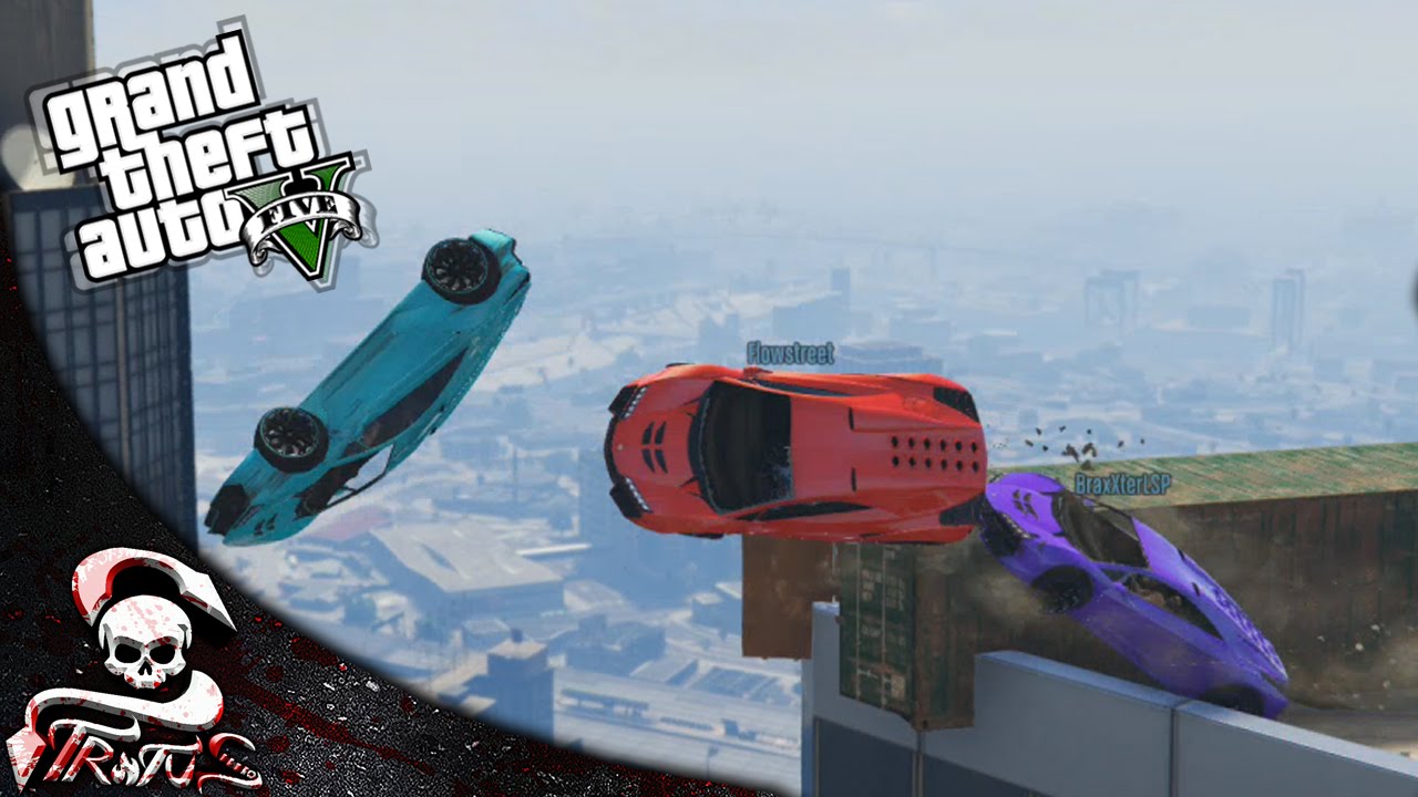 GTA 5 | SALTACOS EN ZENTORNO COMO MOLA!!! - GTA V CARRERA DE LA MUERTE #382 | XxStratusxX