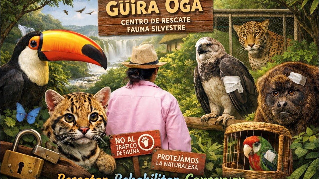 REFUGIO DE ANIMALES SILVESTRES || GUIRA OGA EN PUERTO IGUAZU, MISIONES