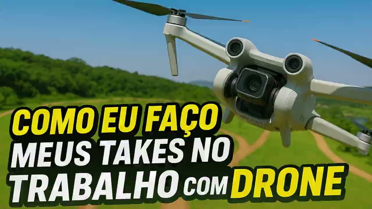 🎬 MEU DIA de TRABALHO com DRONE 🚁