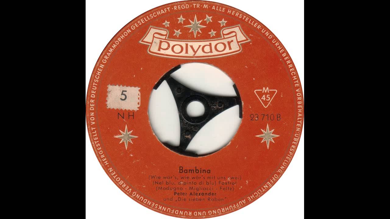 Peter Alexander - Bambina(1958)