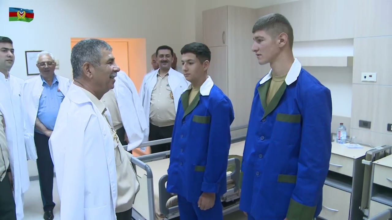 Silahlı Qüvvələr Günündə hərbi hospital ziyarət edilib
