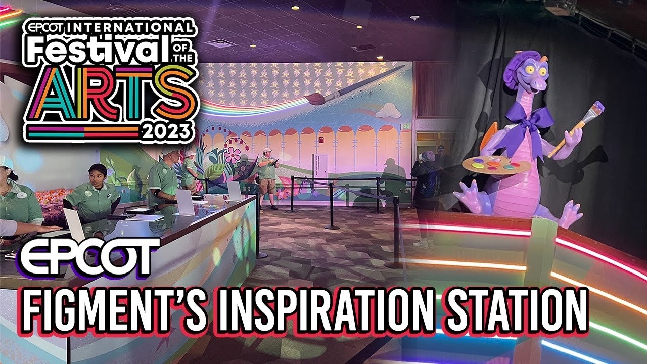 Figment's Inspiration Station Takes Over the Odyssey at EPCOT