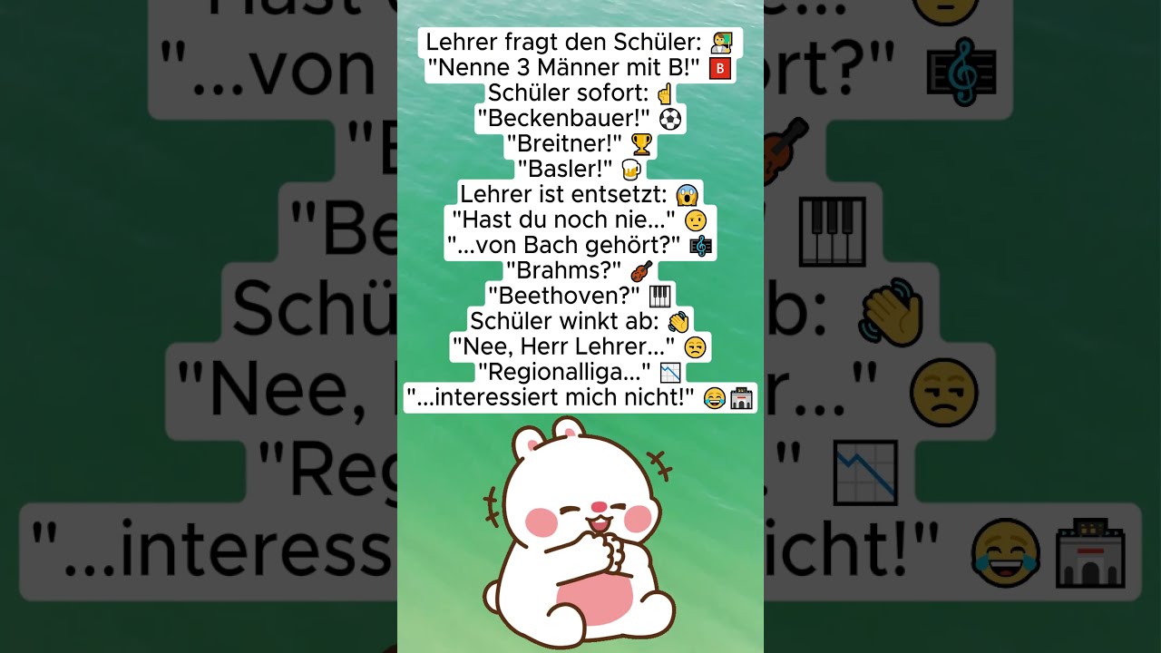 Bach in der Regionalliga 😂⚽️ Der Schüler ist genial! 