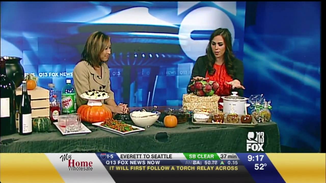 Halloween Meals with Jill Sharpe on Fox Q13 Morning News