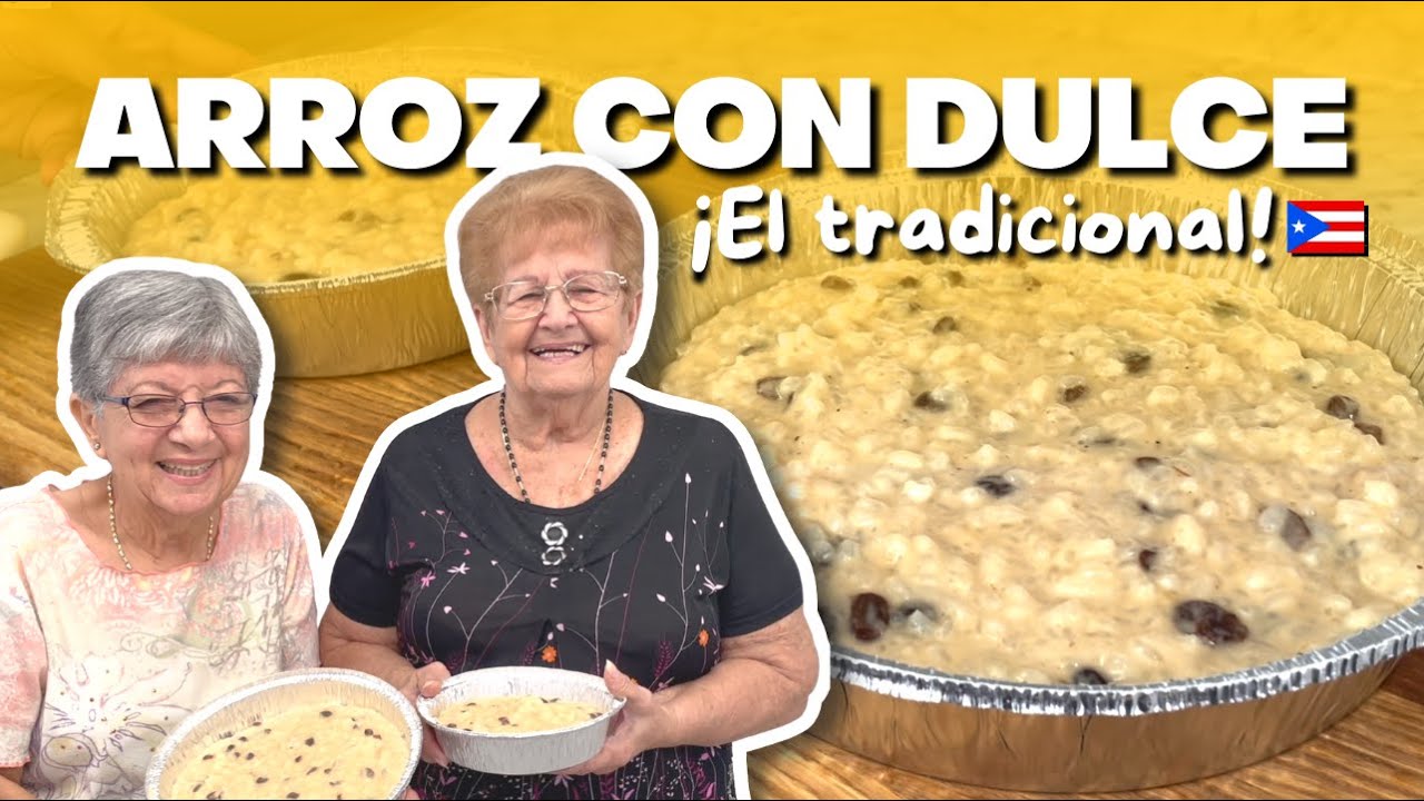 ARROZ CON DULCE DE PUERTO RICO EN NAVIDAD [RECETA COMPLETA]