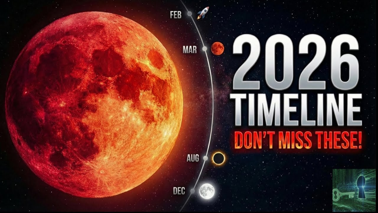 Top 10 Rare Astronomical Events Coming 2026!