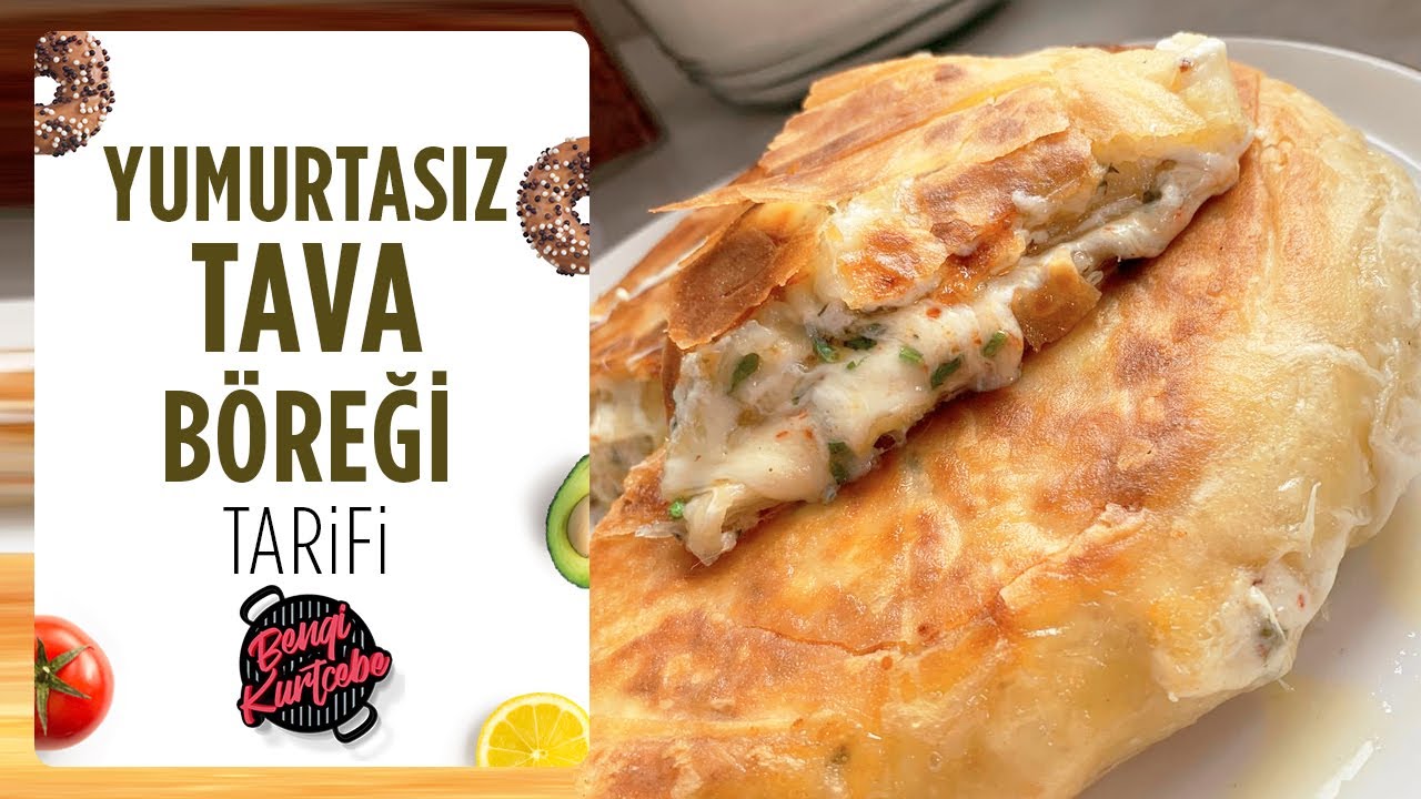 Evde Yumurtasız Tava Böreği Tarifi | Babam ile Birlikte Hazırladık😍