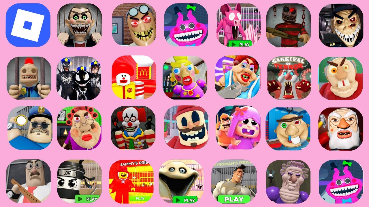Roblox, Mr Funny's ToyShop!, Escape Bob the Dentist!, Miss Happi's Toyshop!, 🦇99 NIGHTS IN FOREST