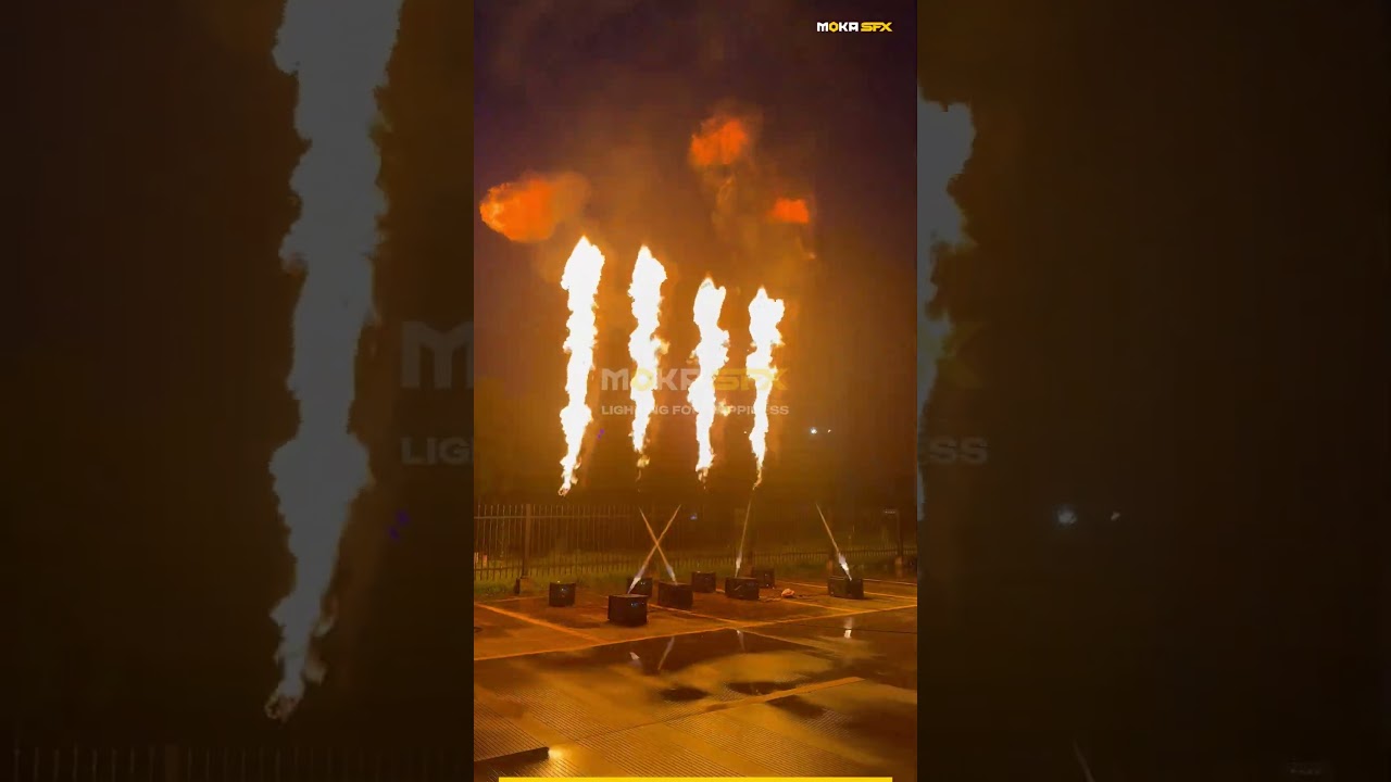 PF-800 vs PF-1800 | Ultimate Flame Machine Showdown 🔥 DMX Fire Effects for Concerts & Festivals