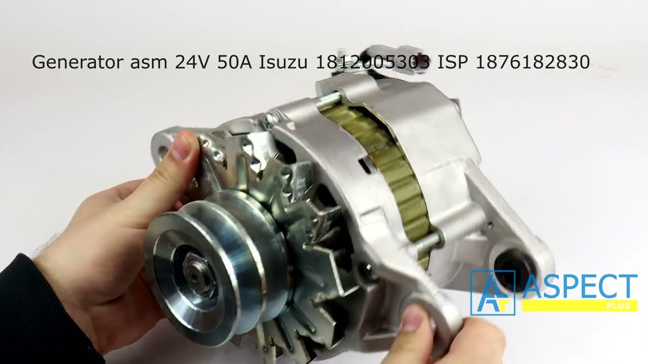 Generator asm 24V 50A Isuzu SP 1876182830 #review #isuzu #generator #alternator