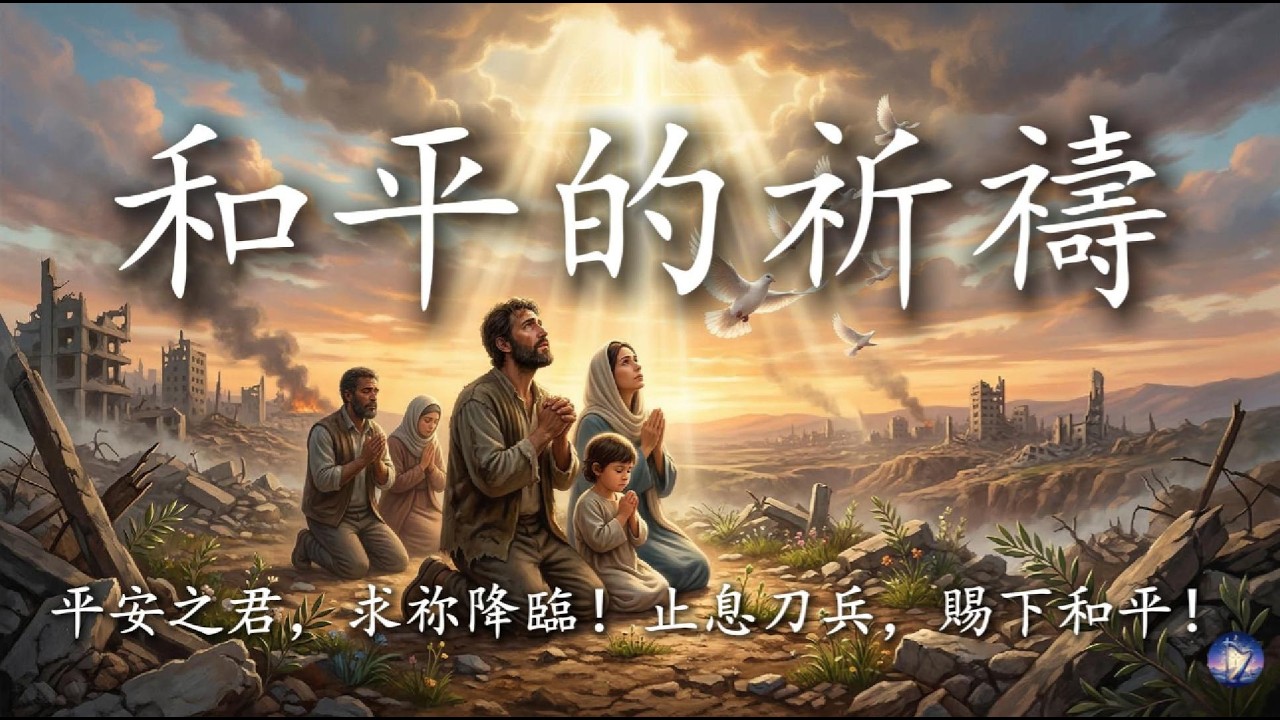 【🎶💗華語原創基督敬拜詩歌】願祢平安降臨！🛡️ 史詩級管弦樂敬拜《和平的祈禱》 (為世界和平守望)  “祂止息刀兵，直到地極；祂折弓、斷槍，把戰車焚燒在火中。” (詩篇 46:9)