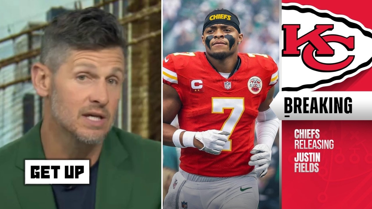 GET UP| Chiefs add Justin Fields as insurance for Mahomes? - Dan Orlovsky grade for Chiefs offseason