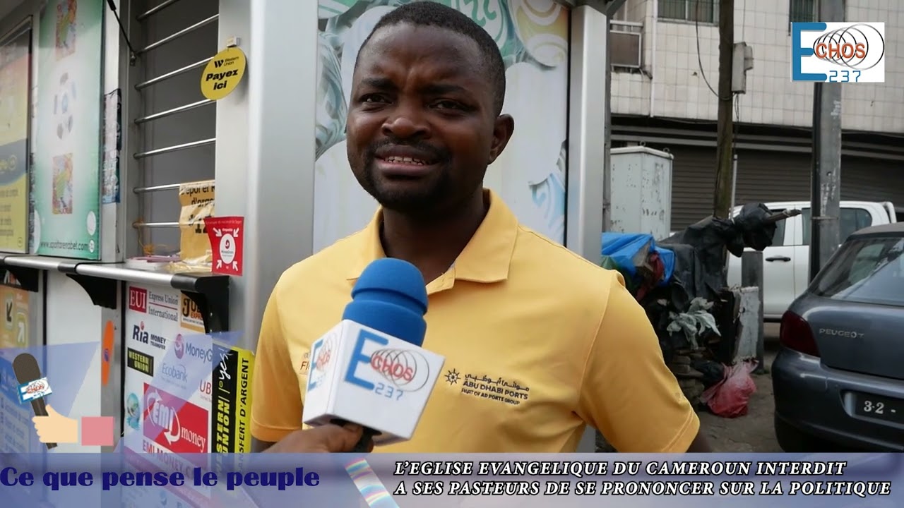 INTERDICTION DE L'EGLISE EVANGELIQUE DESE PRONONCER SUR LES QUESTIONS POLITIQUE#cameroun #politique