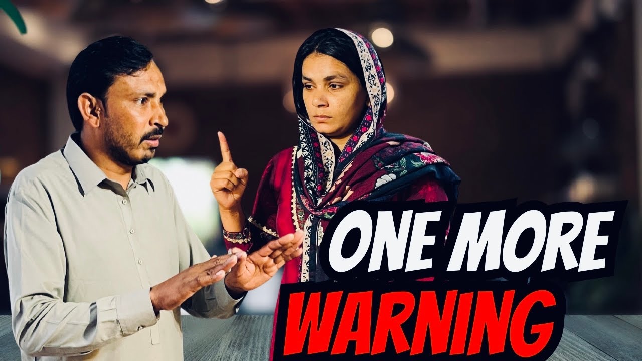 Another warning from the wife🤔￼ Galti Ki Koi Gunjaesh ni 👏