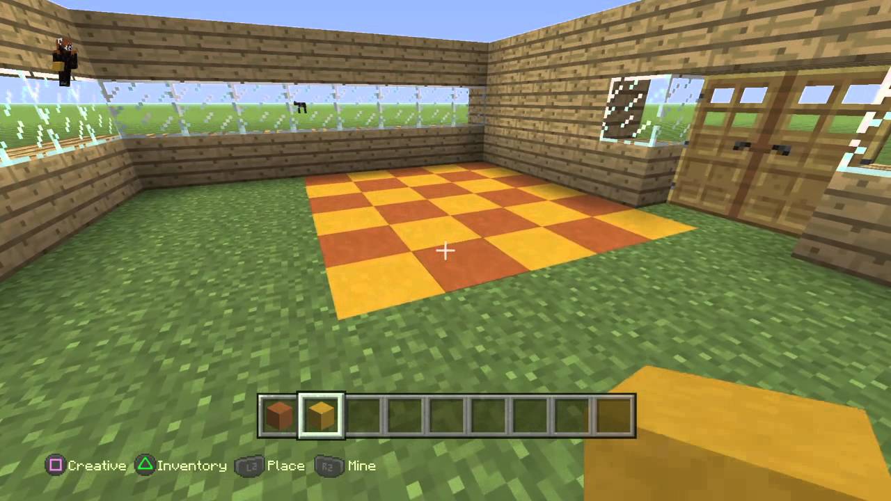 Minecraft creative ugly house part1