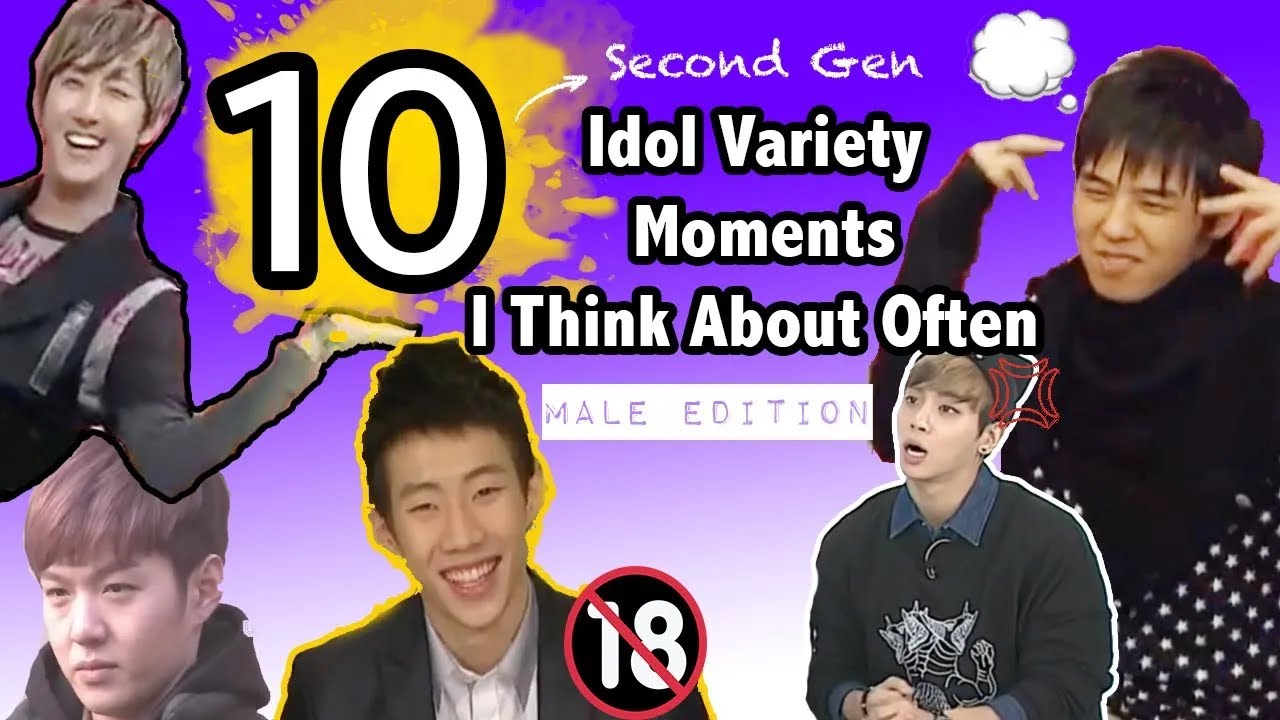 10 (Second Gen) Idol Variety Moments I Think About Often: Male Edition