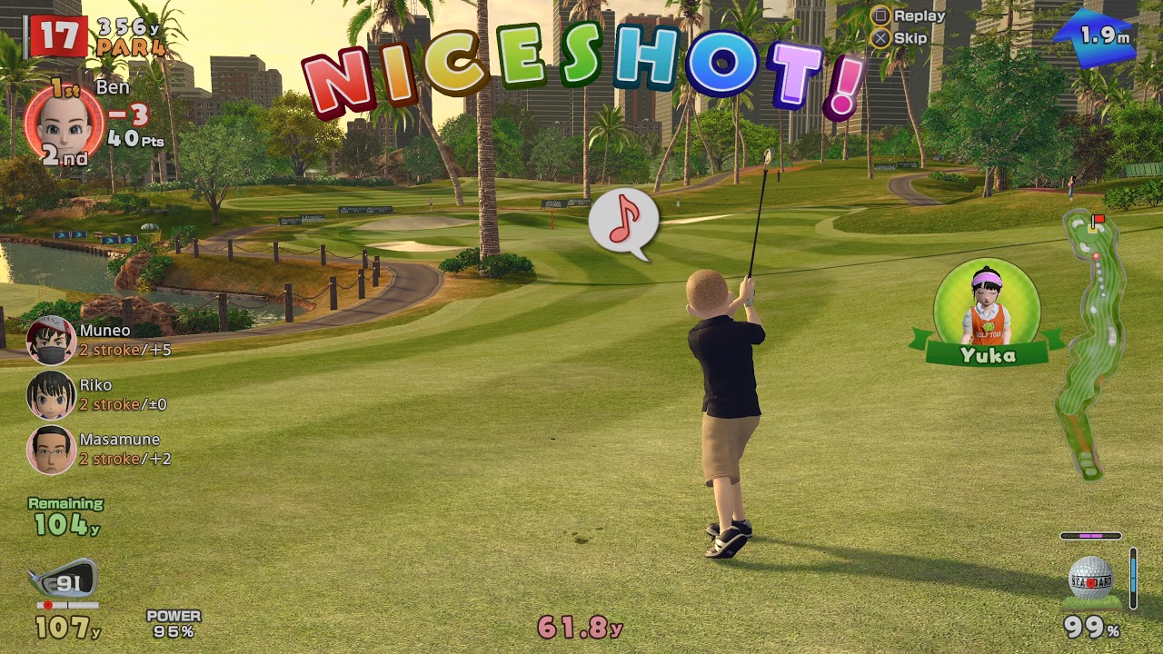 Everybody's Golf PS5 gameplay