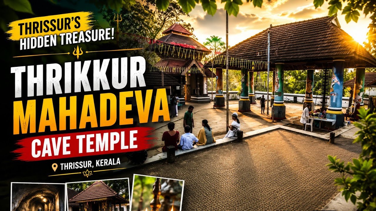 Thrikkur Mahadeva Cave Temple Thrissur | Mini vlog| Sheeveli #templesofindia #keralatemplefestival 