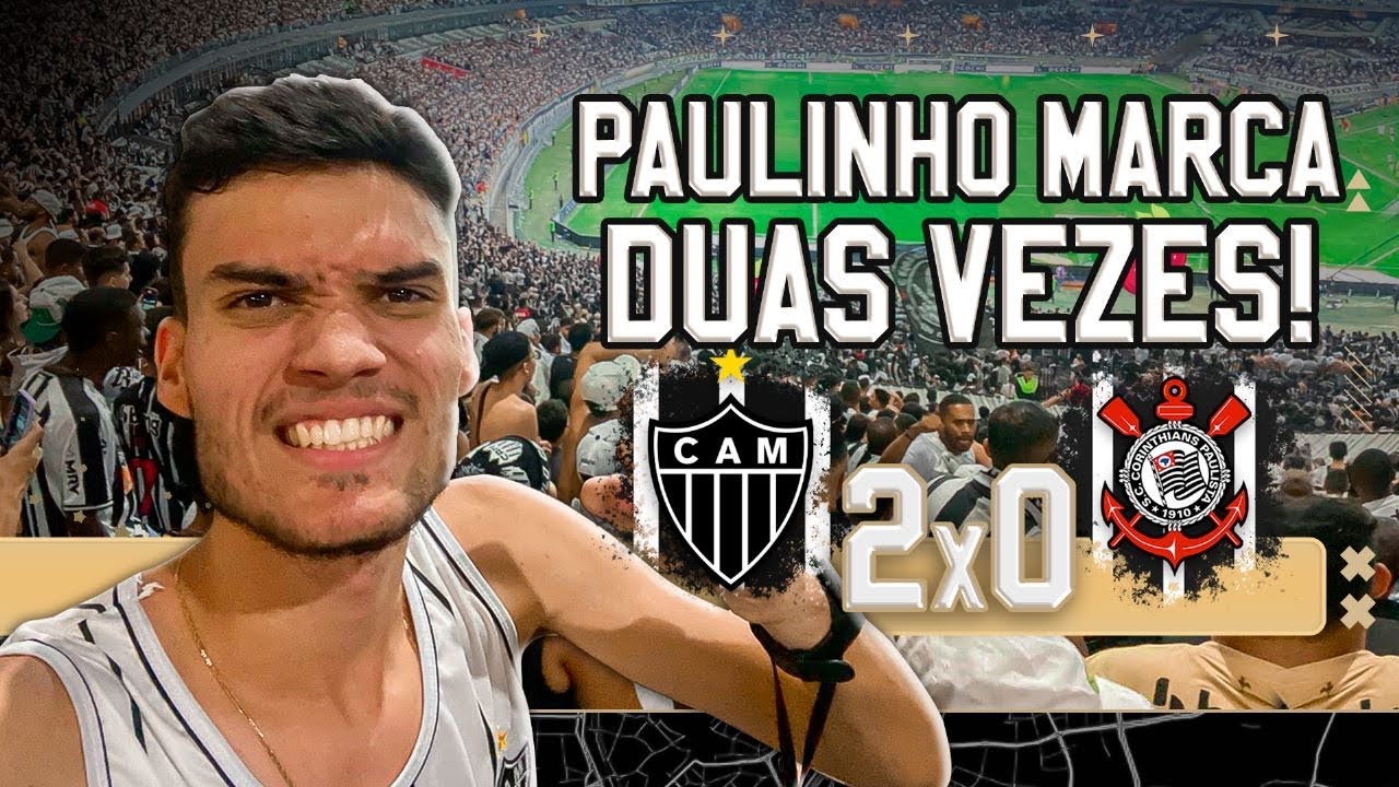 O MINEIRÃO PULSOU / GALO 2 X 0 CORINTHIANS / VLOG