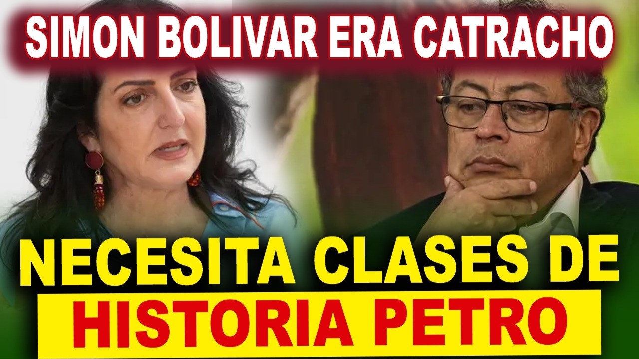 MARIA FERNANDA CABAL LE DA LECCIÓN PÚBLICA A PETRO TRAS SU MENCIÓN A SIMÓN BOLÍVAR
