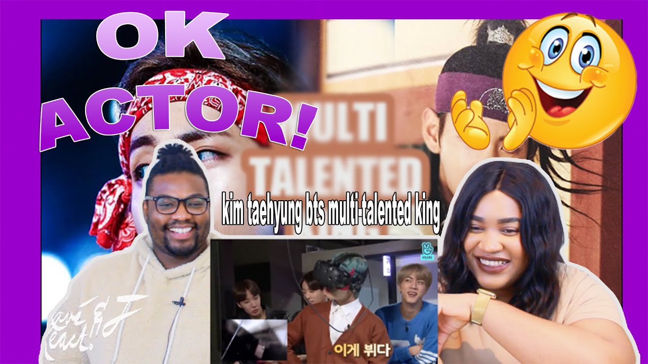 Kim Taehyung (BTS V) - Multi-talented King| REACTION
