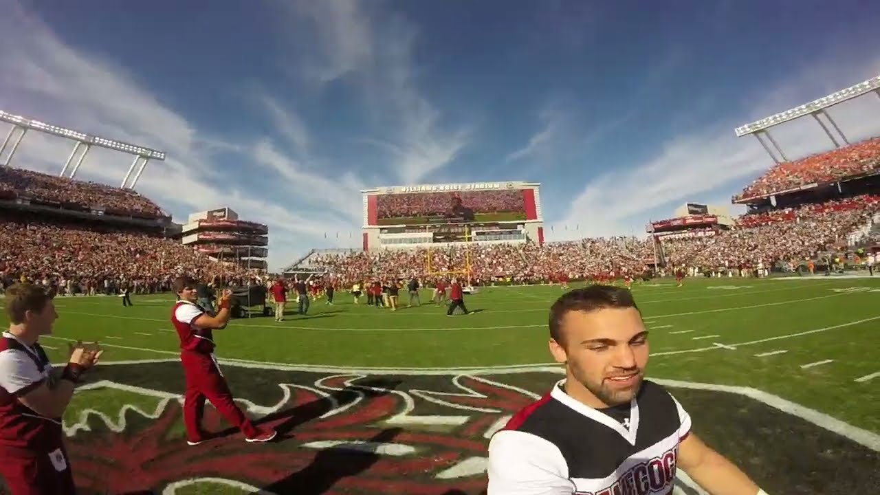 Best College Football Entrance - GoPro Footage