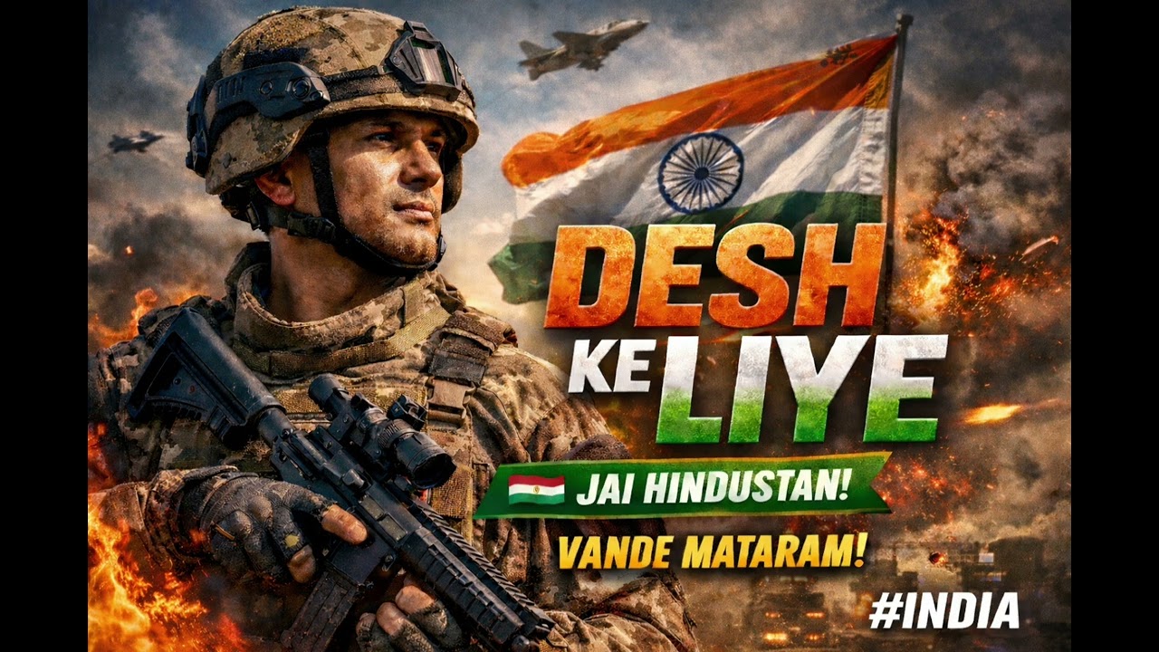 Desh Ke Liye 🇮🇳 | 50s Powerful Desh Bhakti Song | Jai Hindustan | Anash Music Official