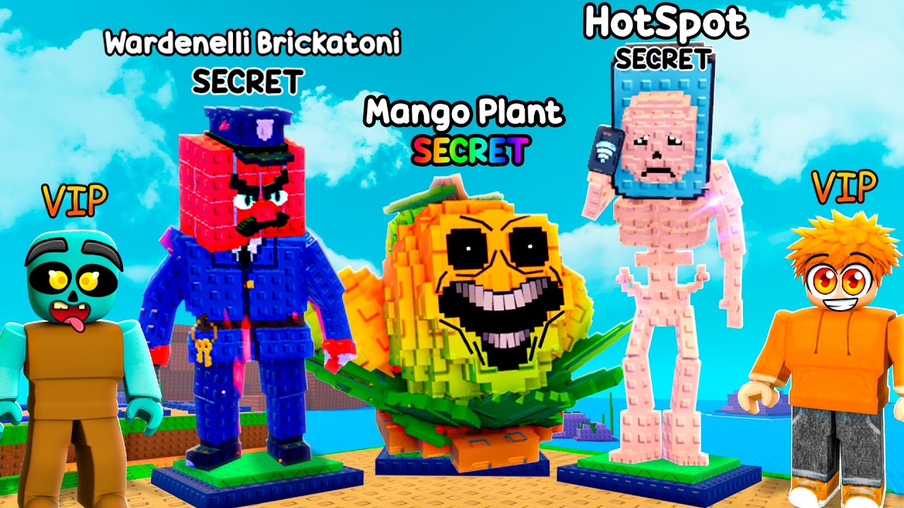 Я отлучился на всю ночь и получил ЭТО в Plants vs Brainrots...